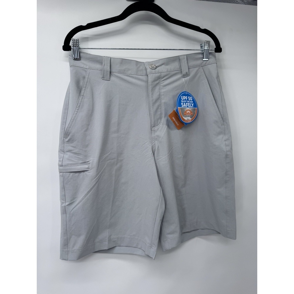 Columbia NWT Grander Marlin‎ II Offshore Shorts 10" Size 30 Color City Grey fish